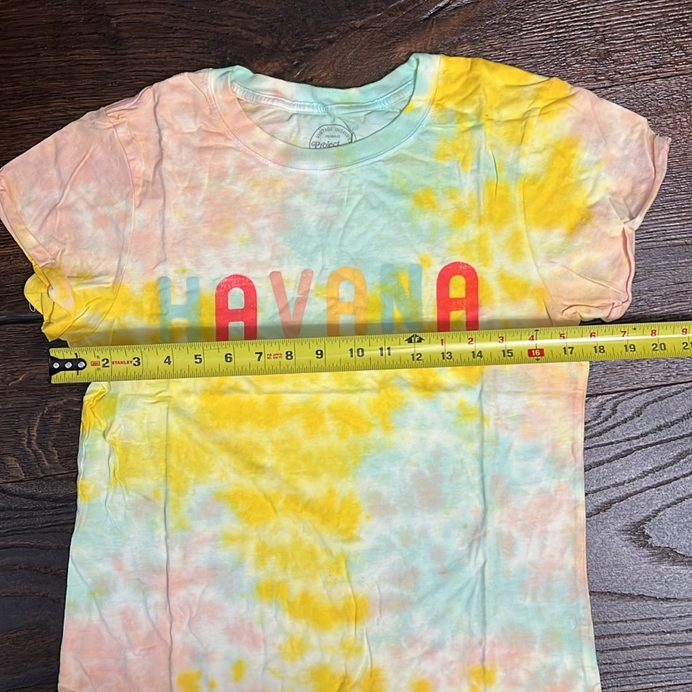 Recycled Karma Havana Endless Summer Tie Dye Fitted T-Shirt - Picture 10 of 11